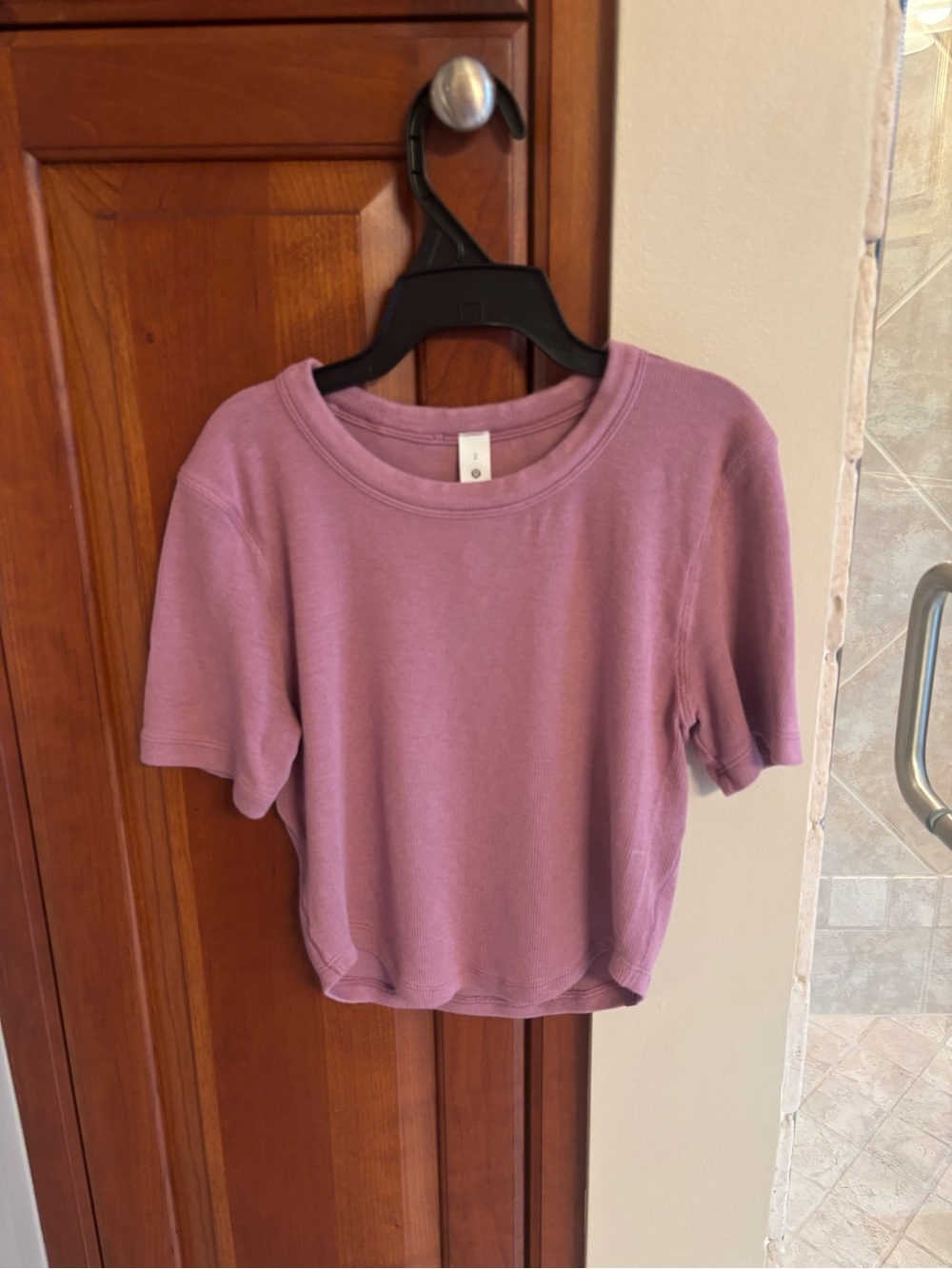 Lululemon Hold Tight Cropped TShirt